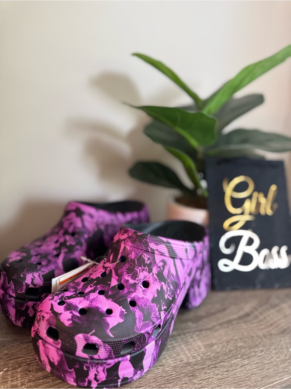 Crocs NWT Siren Floral Hyper Clog "Limited Edition"